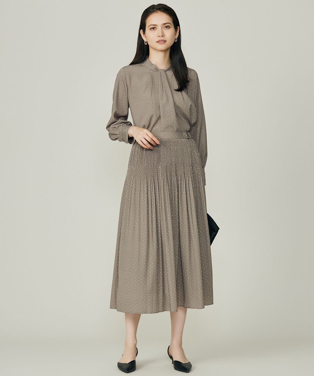 自由区 【カタログ掲載・セットアップ対応】ライトサテン ブラウス 