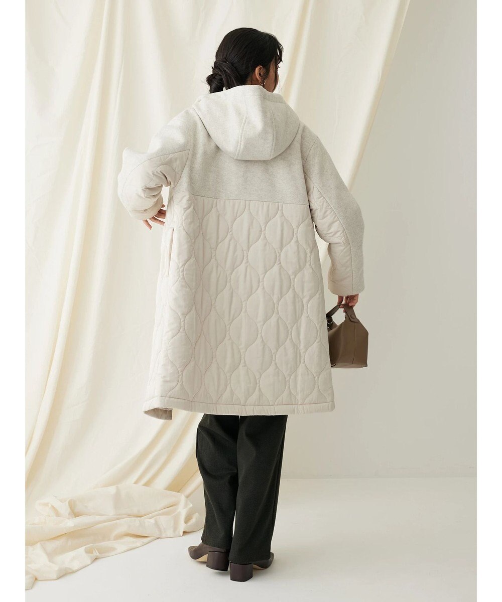 CRAFT STANDARD BOUTIQUE キルティング切替フードコート 