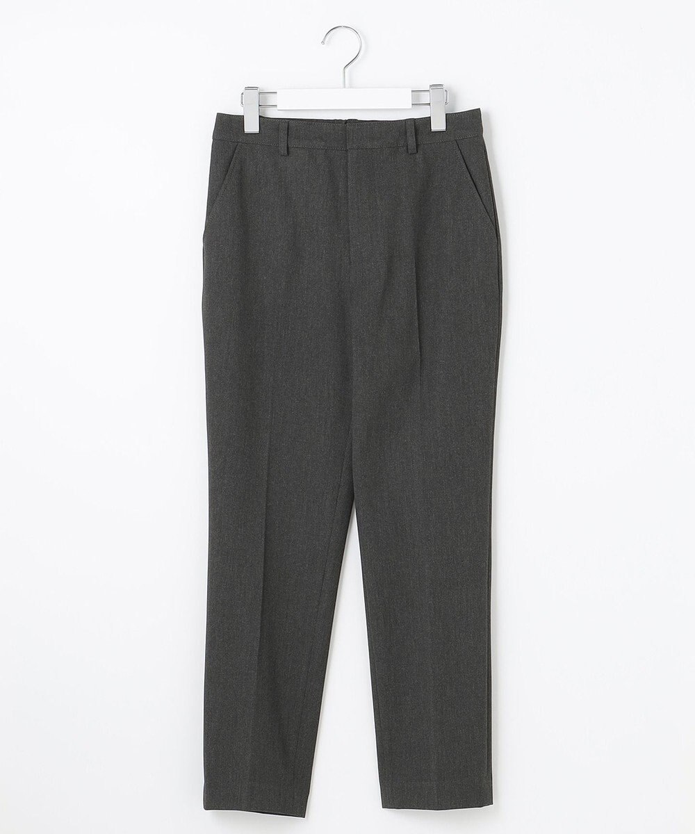 J.PRESS LADIES L 【洗える】アルガンシルク テーパード パンツ 