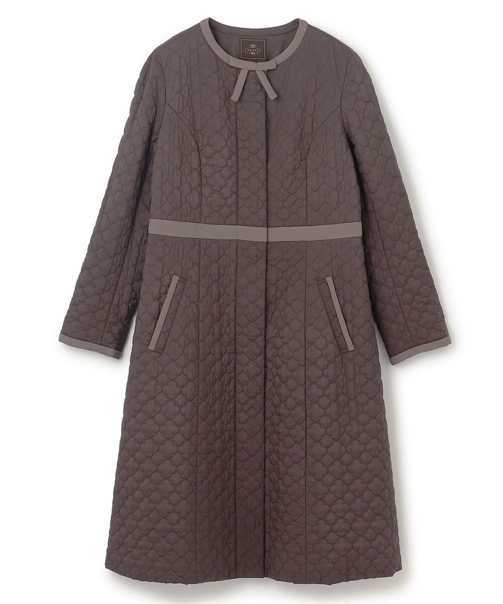 TOCCA 【消臭・洗える】CLOVER CARPET キルト中綿ロングコート 