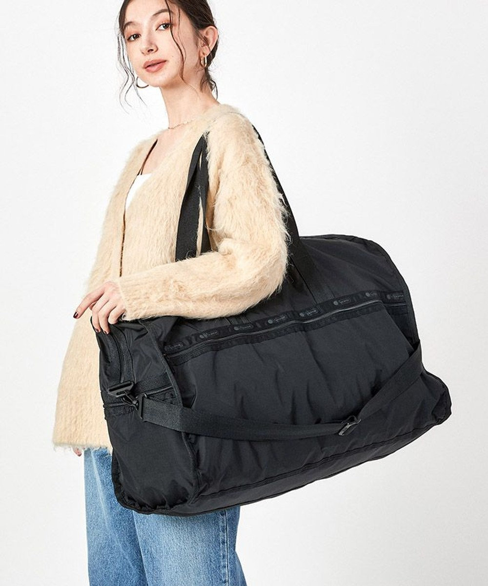 LeSportsac DELUXE XL WEEKENDER/リサイクルドブラックJP リサイクルドブラックJP