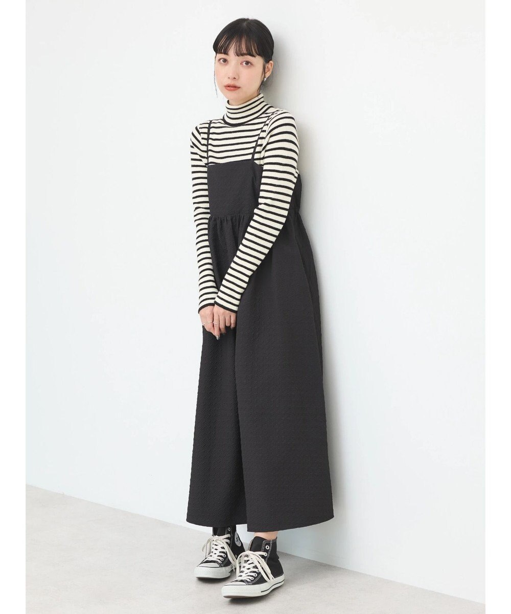 earth music&ecology バックオープンキャミワンピース 