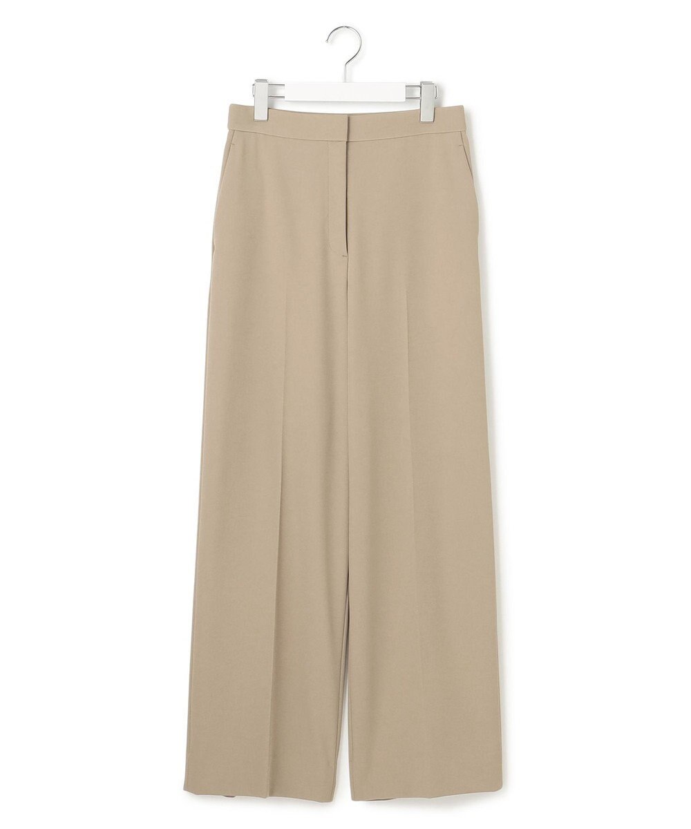 ICB 【洗える】 トリアセボディシェルピーチ ワイドパンツ 