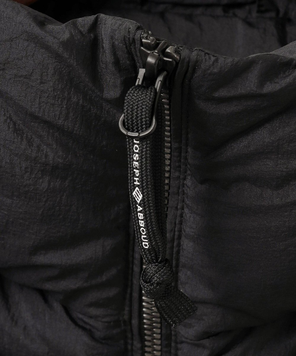 JOSEPH ABBOUD MOUNTAIN 【サステナブル/軽量/8ポケット/JAPANファブリック】ライトナイロンワッシャー アウトドアダウンベスト 