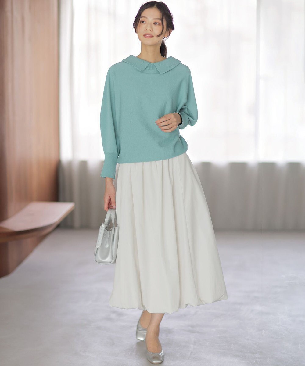 組曲 ソフトクロスバルーン スカート 