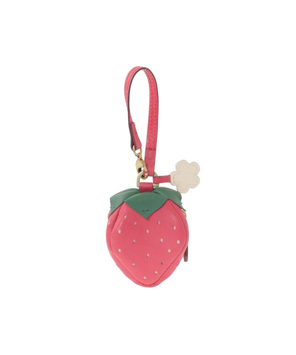 genten フルーツマーケット 立体チャーム「いちご」 