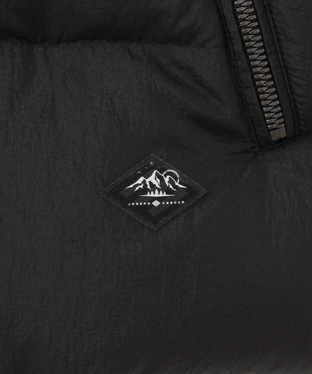 JOSEPH ABBOUD MOUNTAIN 【サステナブル/軽量/8ポケット/JAPANファブリック】ライトナイロンワッシャー アウトドアダウンベスト 