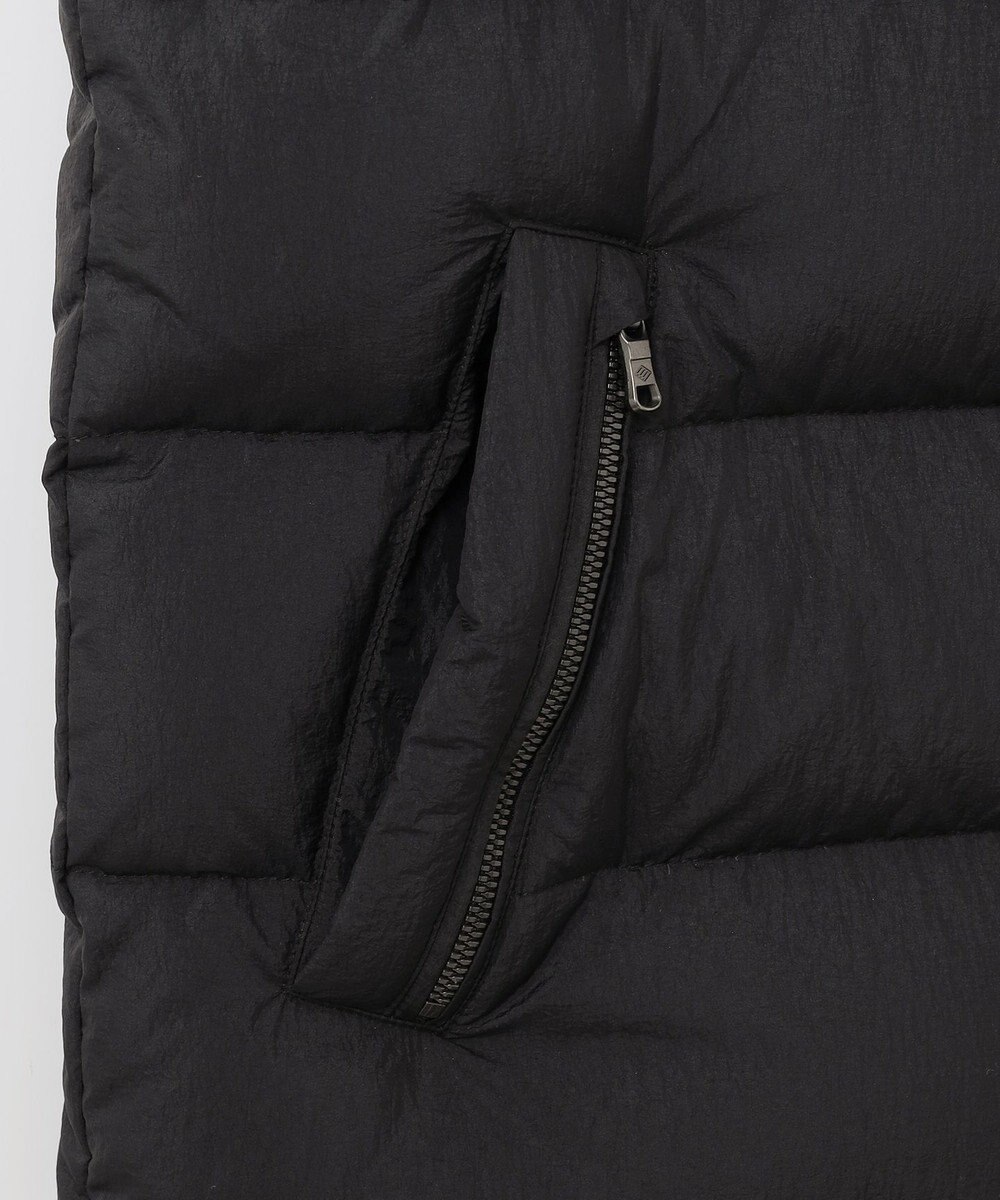 JOSEPH ABBOUD MOUNTAIN 【サステナブル/軽量/8ポケット/JAPANファブリック】ライトナイロンワッシャー アウトドアダウンベスト 