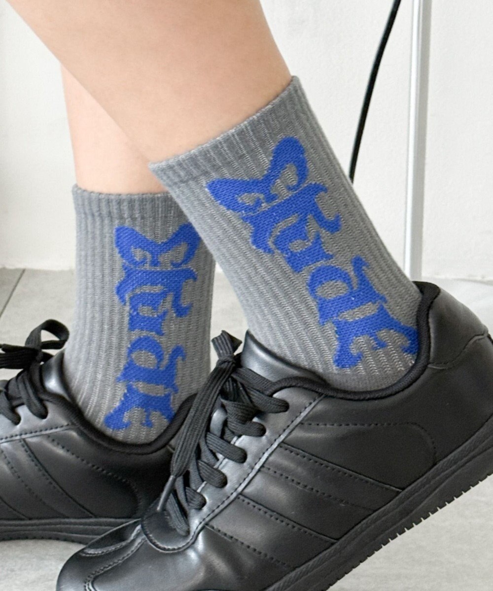 WEGO Eludeロゴリブソックス 
