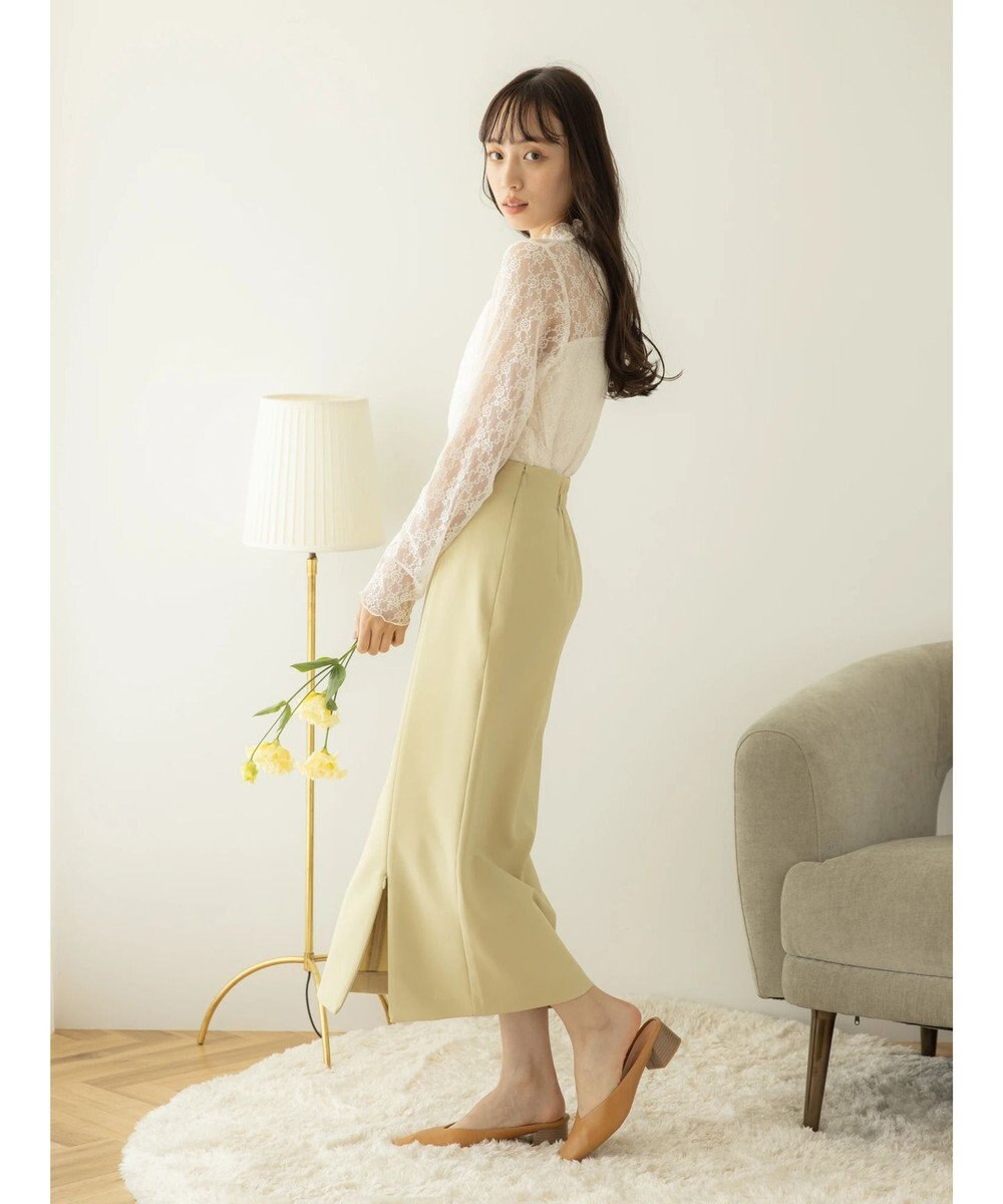 earth music&ecology ファスナースリットスカート 