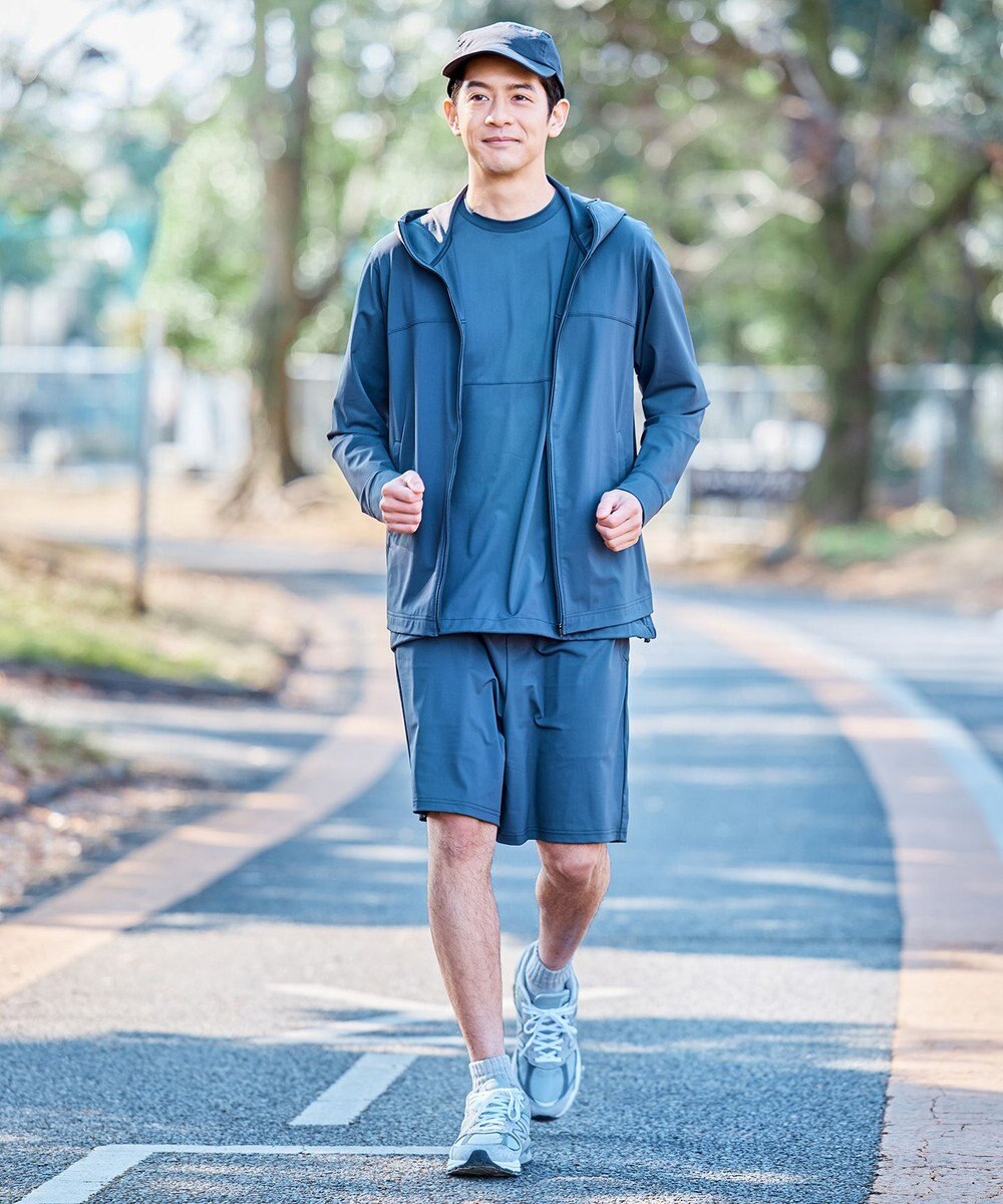 UNFILO MENS UVカット ラッシュパーカー 