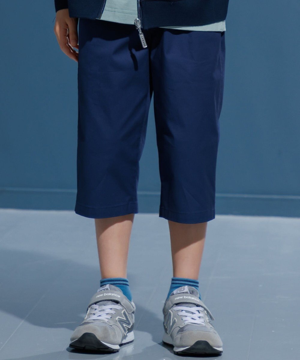 J.PRESS KIDS 【140-170cm】コットンストレッチ 7分丈パンツ 