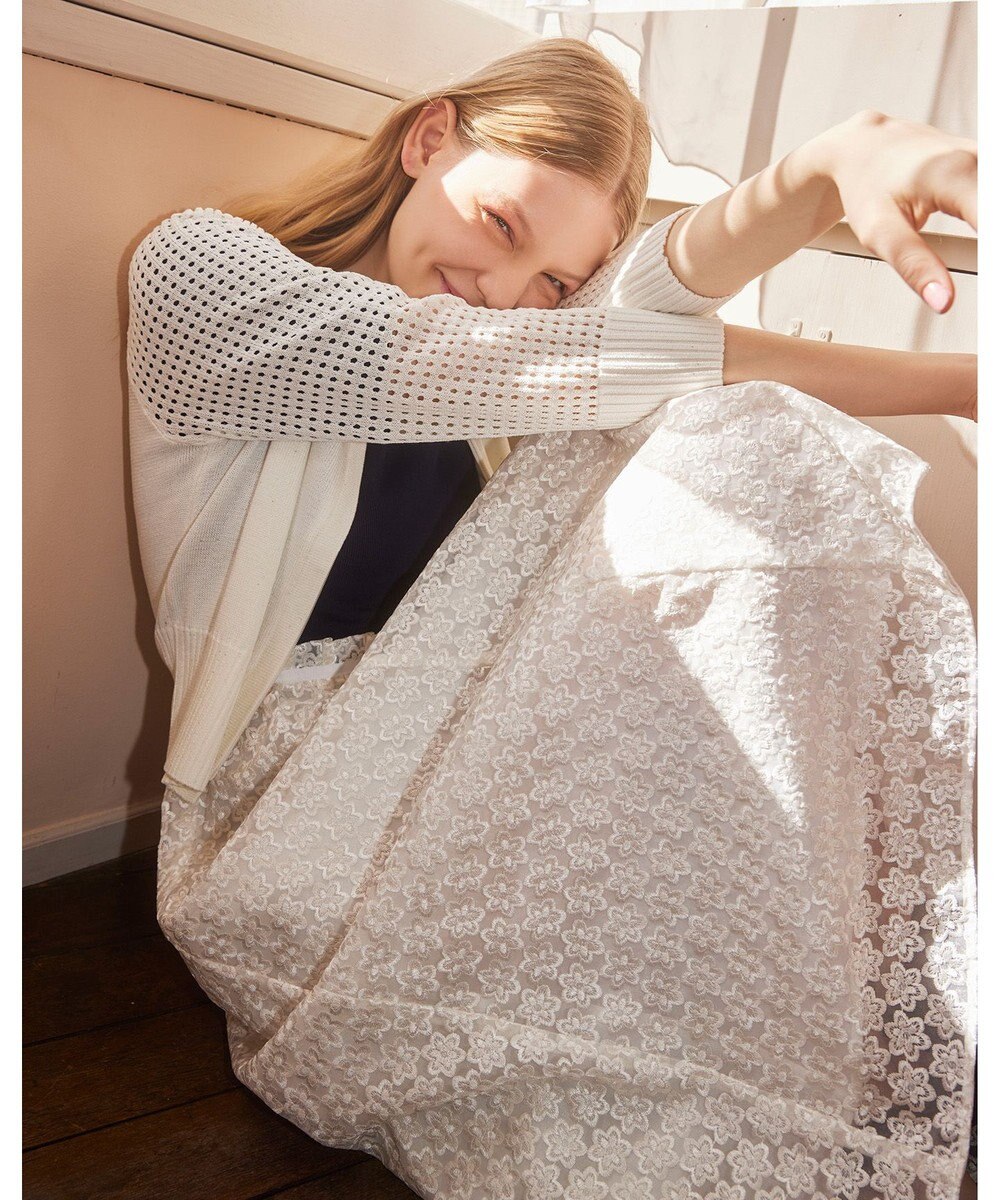 TOCCA SPIDERWEB KNIT ニットブルゾン 