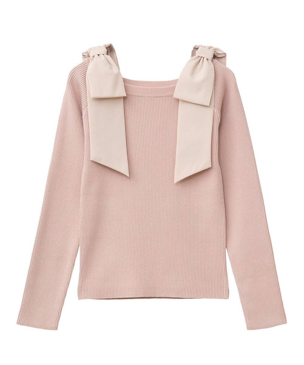 Green Parks ・ｓｗｉｎｇ　ｂｙ　ショルダーリボンプルオーバー 