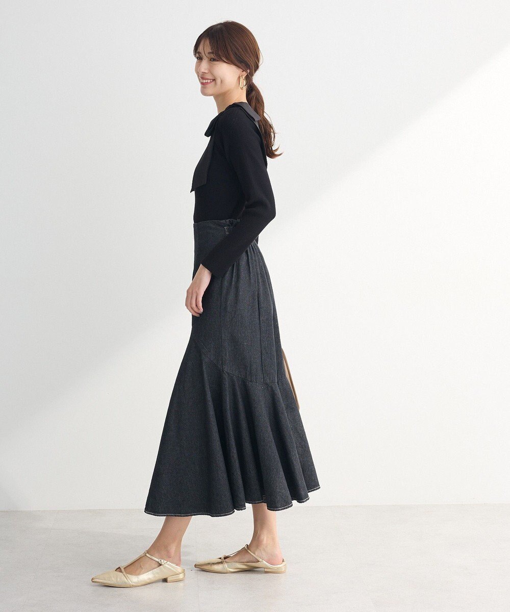 Green Parks ・ｓｗｉｎｇ　ｂｙ　ショルダーリボンプルオーバー 