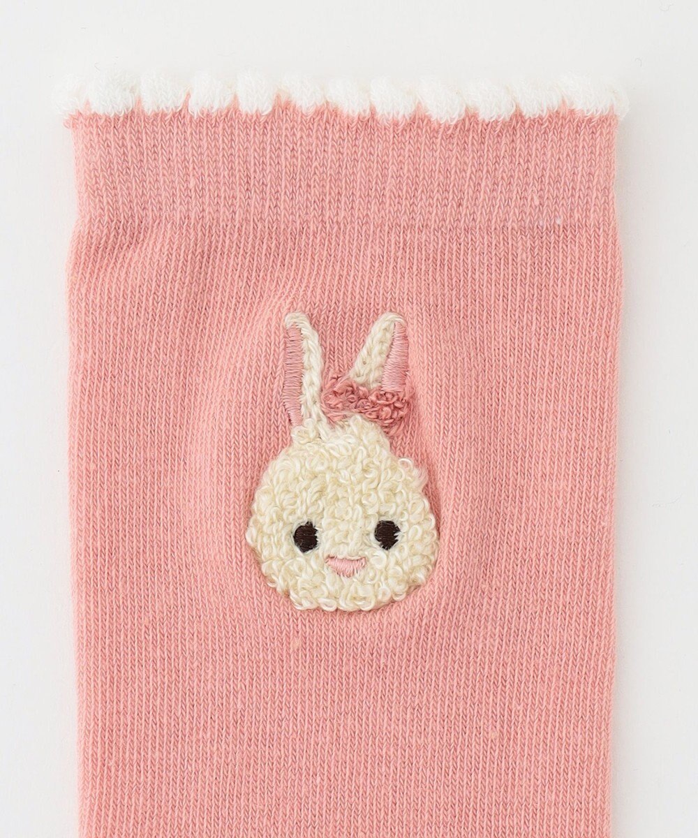 ANY KIDS ハイソックス（アニマル サガラ刺繍） 