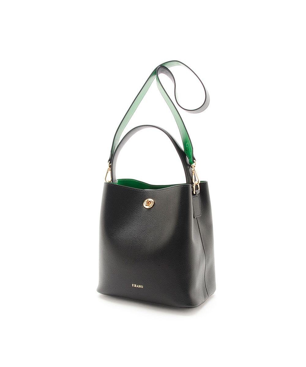 MioFIRANO ツイストロックボックスハンドバッグ 3WAY　FIRANO フィラノ 