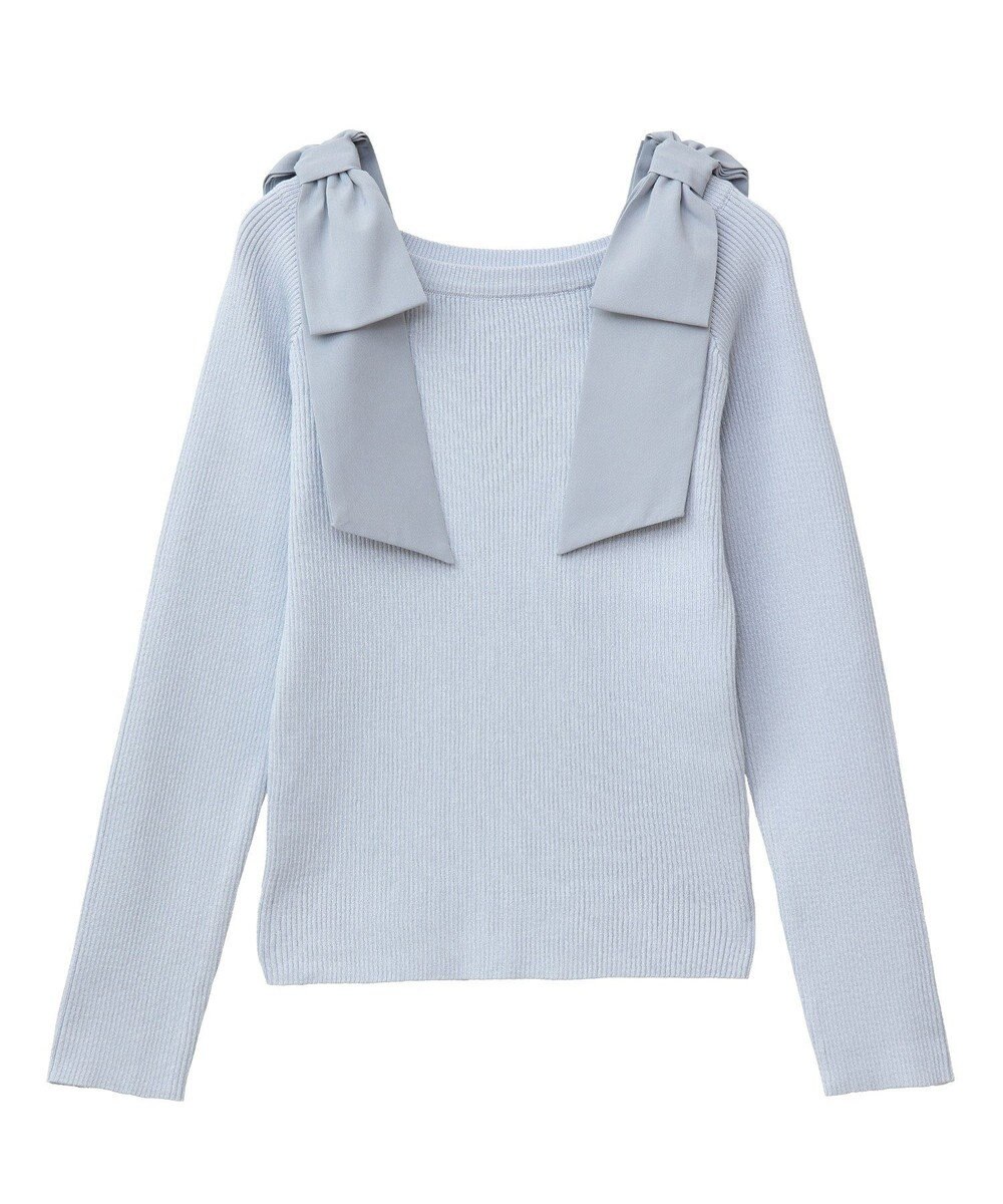 Green Parks ・ｓｗｉｎｇ　ｂｙ　ショルダーリボンプルオーバー 