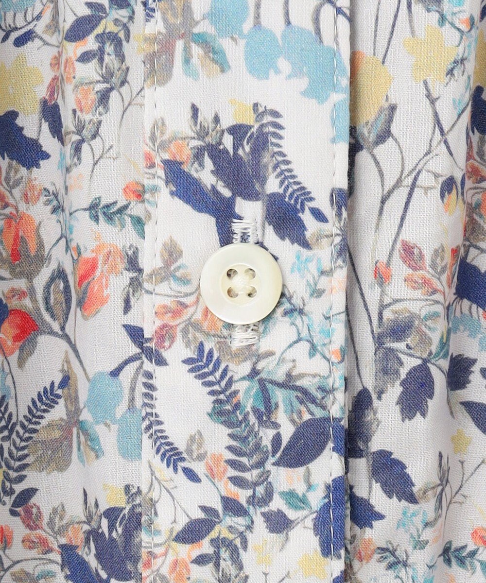 J.PRESS LADIES S 【洗える】Liberty シャツカラー スキッパー ブラウス 