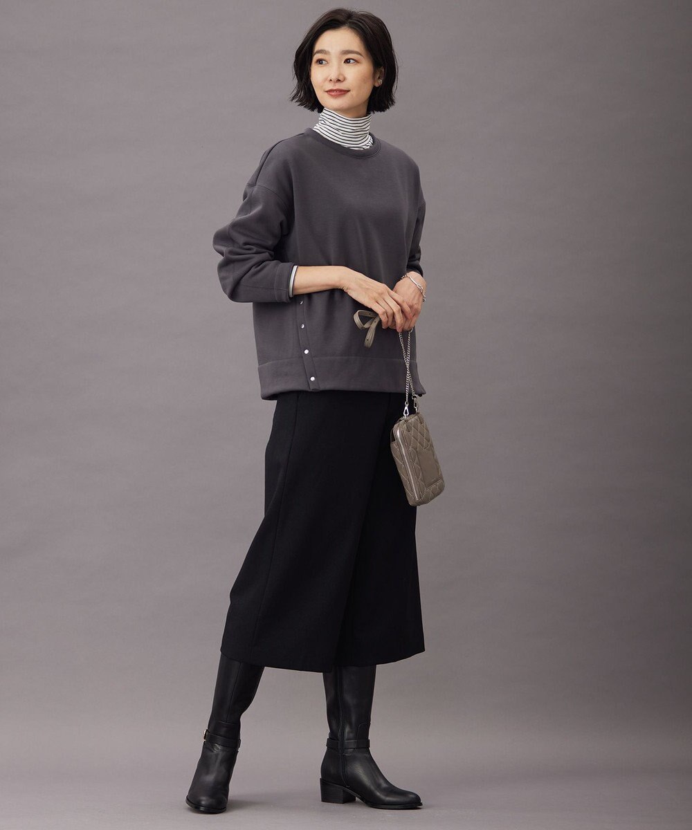 J.PRESS LADIES 【WEB限定カラーあり】ボアジャージー カットソー 