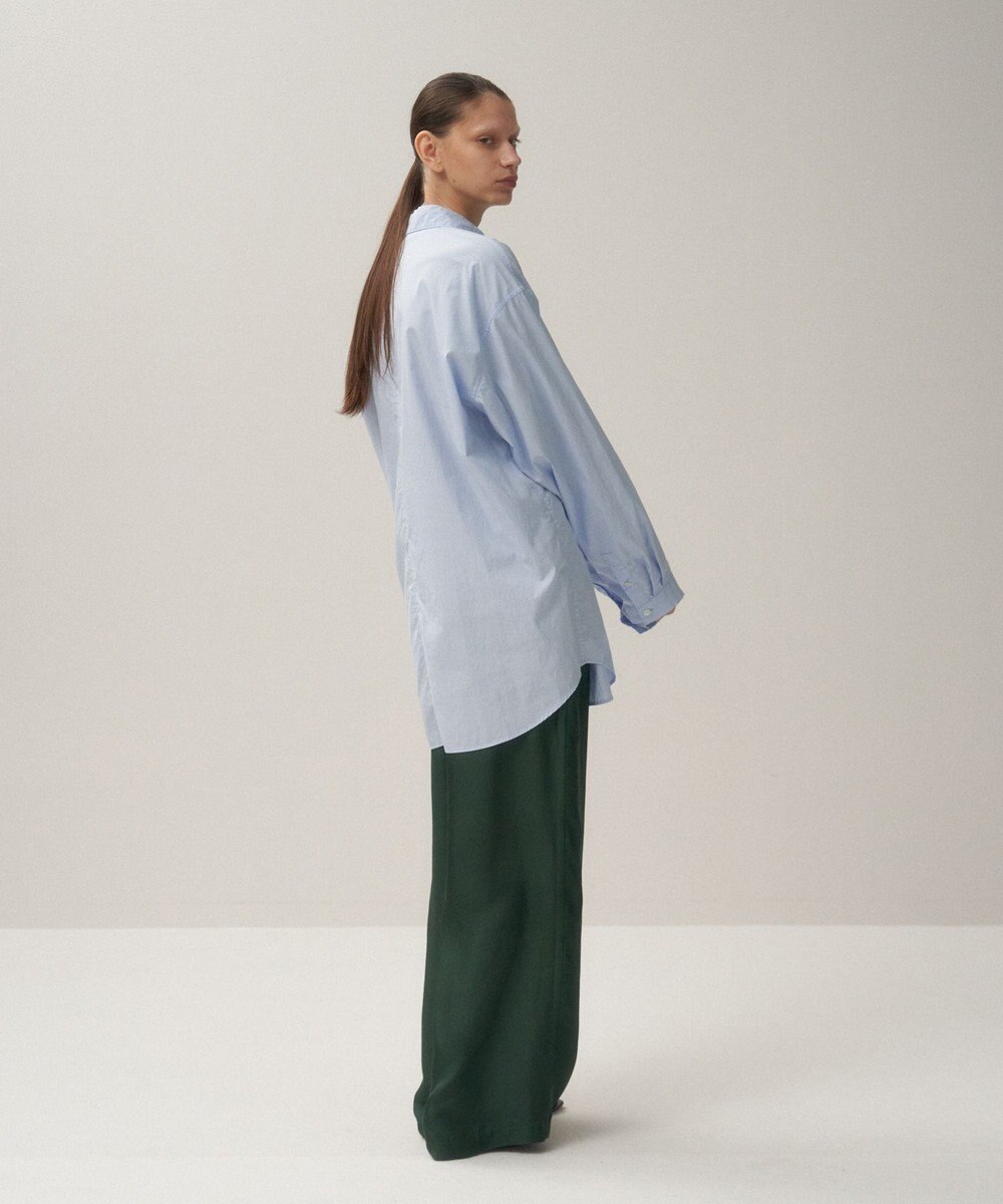 ATON GIZA BROAD | ウォッシュドシャツ - UNISEX 