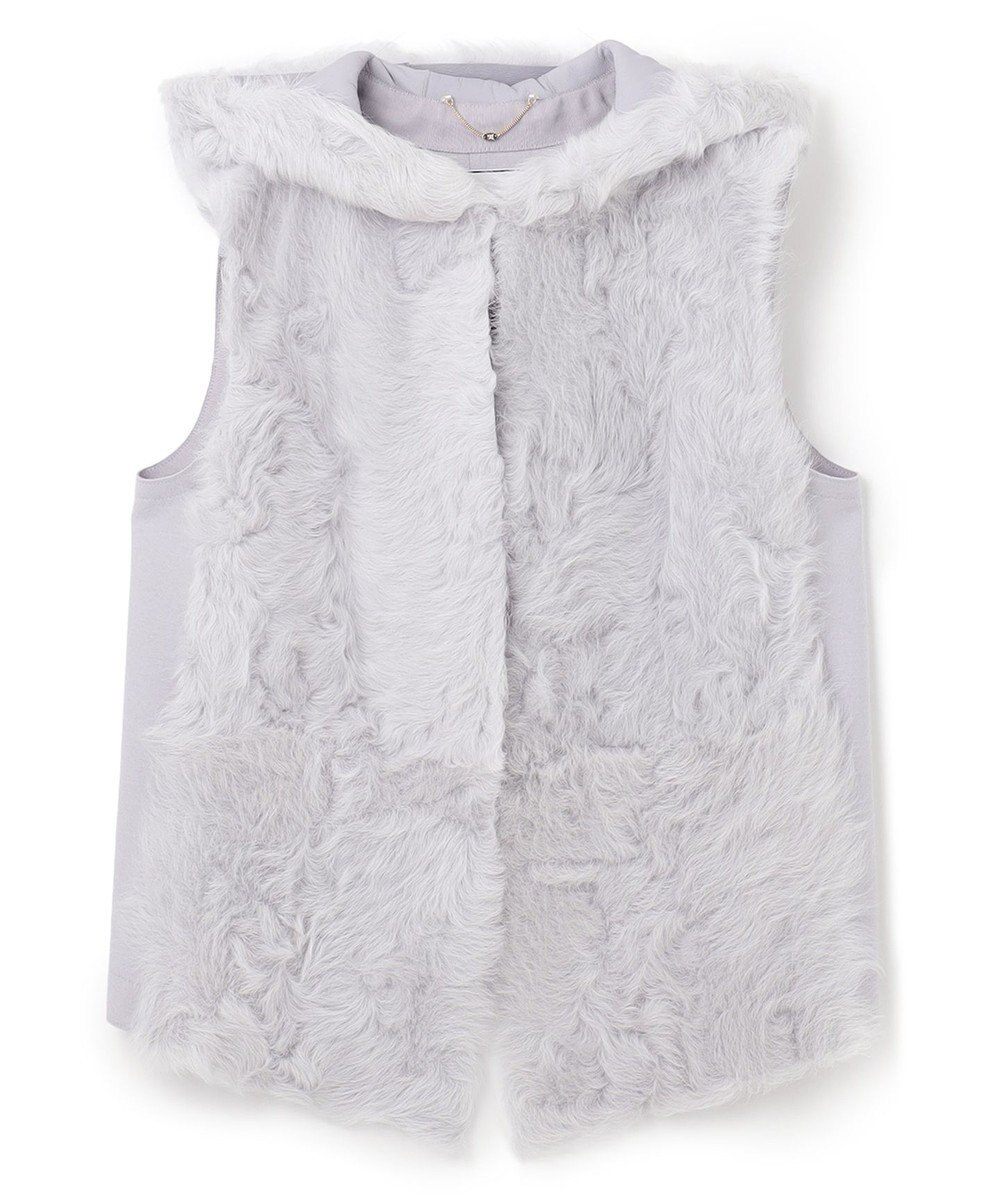 BEIGE， CLAWLEY / ファー ジレ 