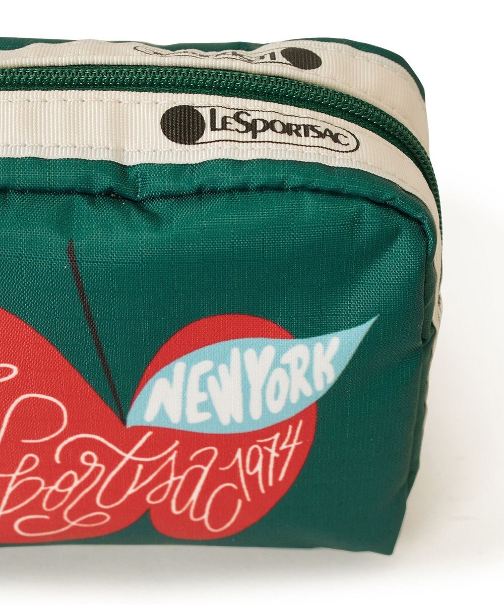 LeSportsac SQUARE COSMETIC/LSSタイポグラフィコスメティック 