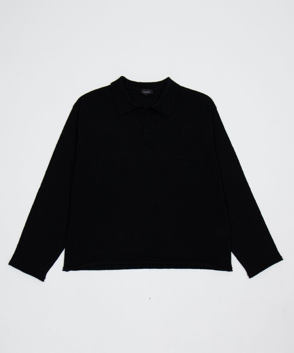 WEGO スキッパーニットポロ 