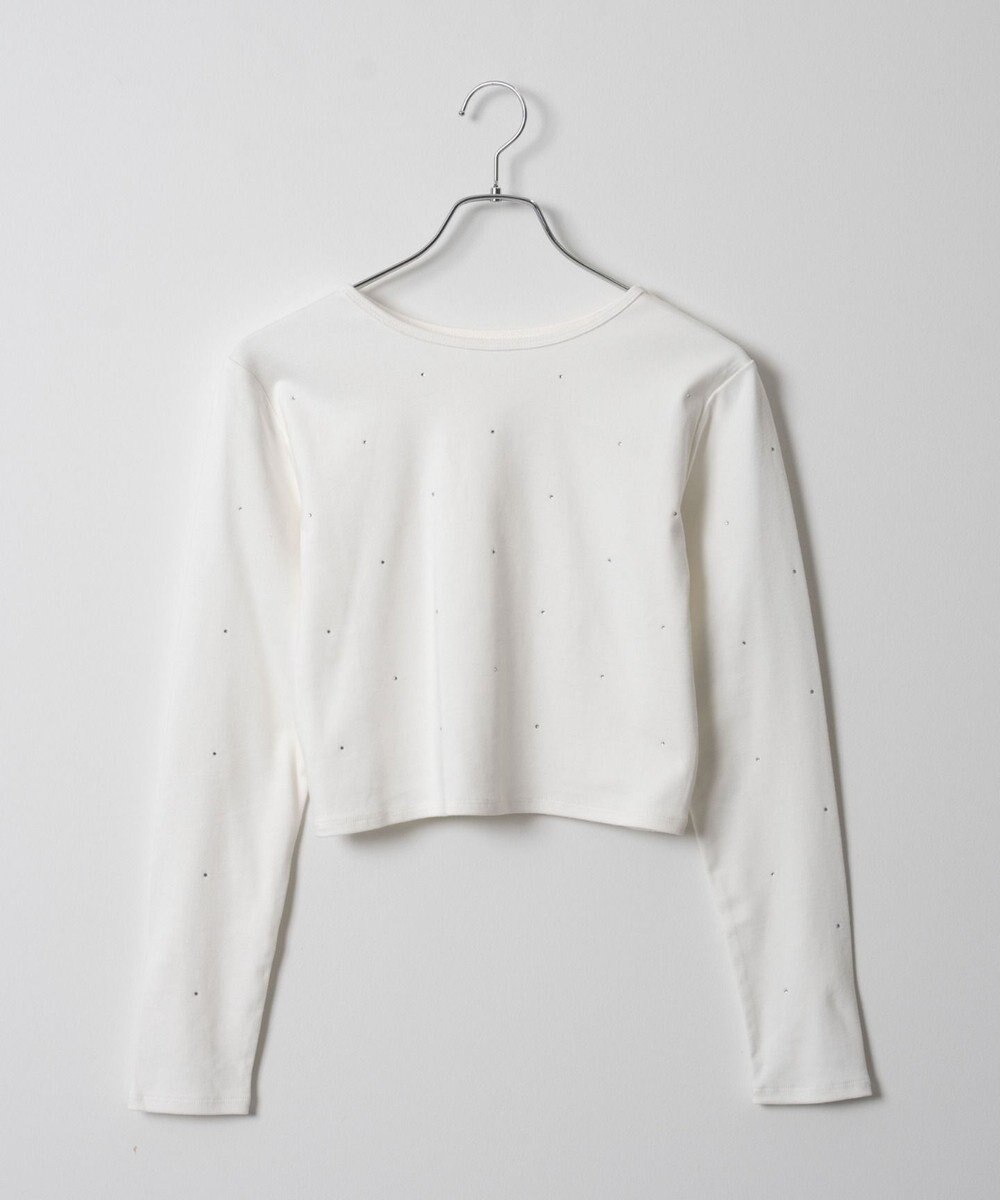 WEGO ラインストーンドットロンT 