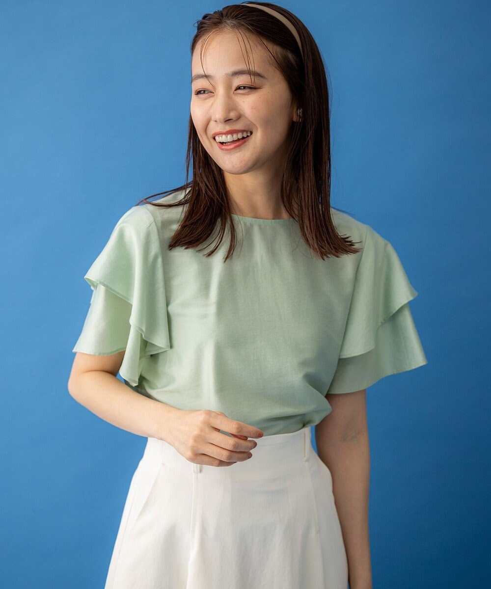 組曲 カールマイヤーフリル ブラウス 