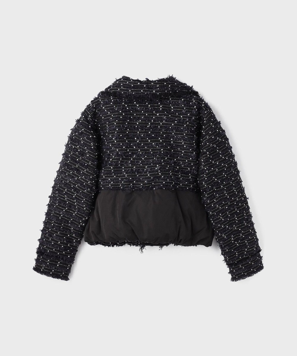 GRACE CONTINENTAL ツイードダウンジャケット 