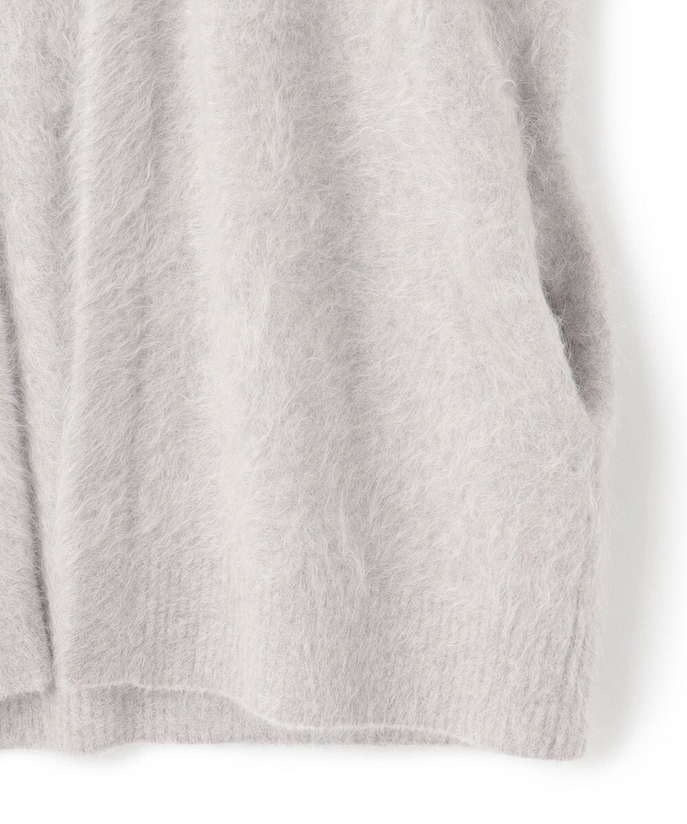 23区 アルパカシャギー ニット カーディガン 