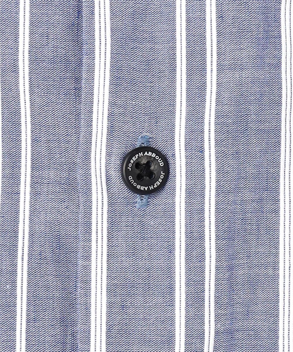 JOSEPH ABBOUD 【キングサイズ・清涼・リネンブレンド】コットンリネン ボイルコード　半袖 シャツ 