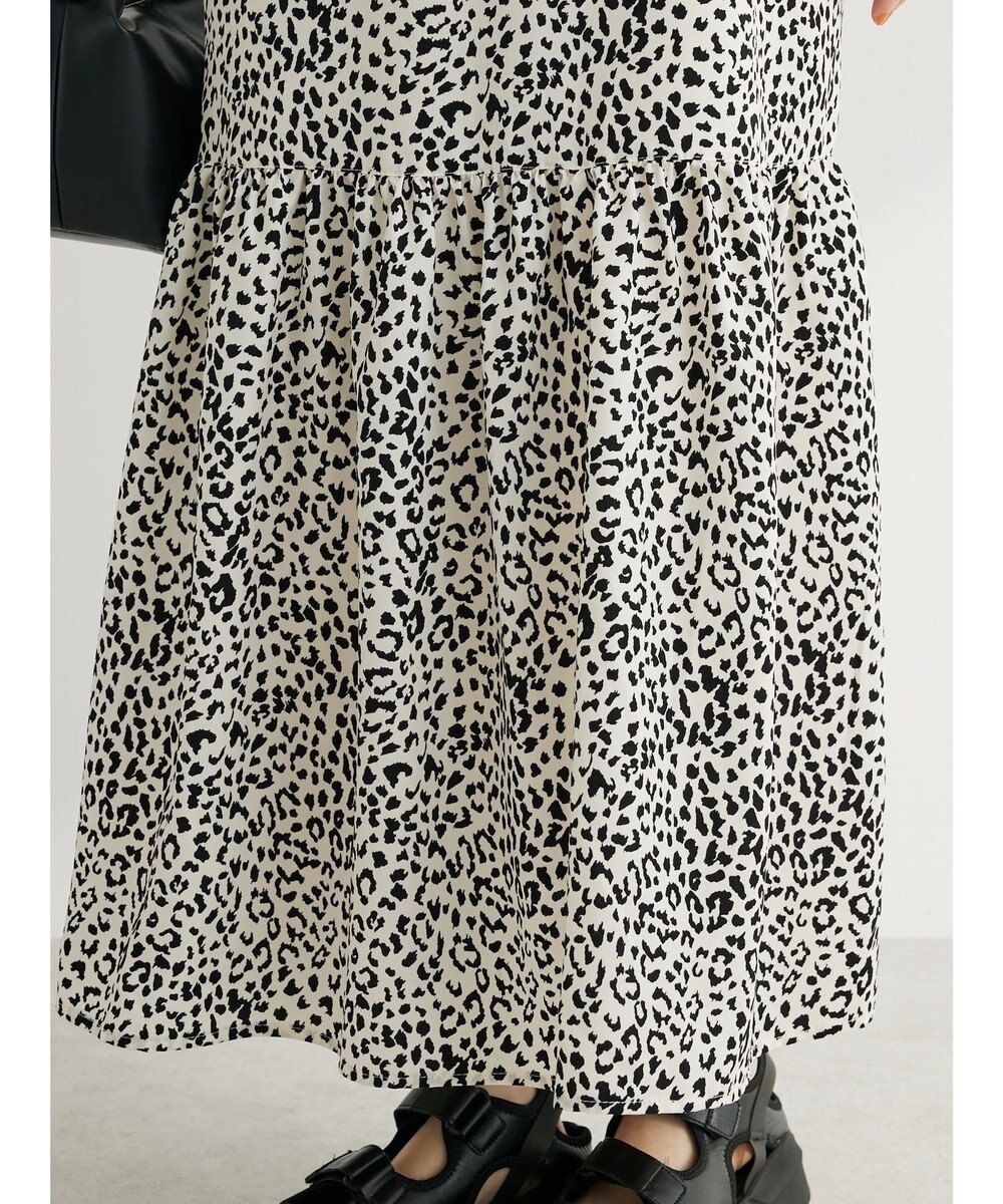 Green Parks ・ＥＬＥＮＣＡＲＥ　ＤＵＥ　レオパードキャミワンピ 