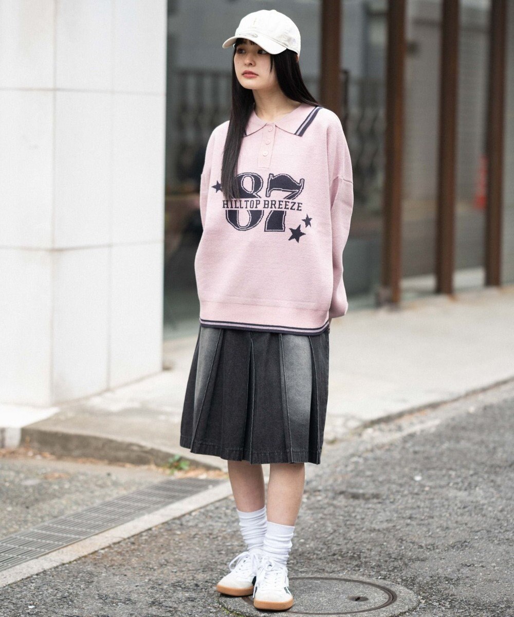 WEGO ポロニットプルオーバー 