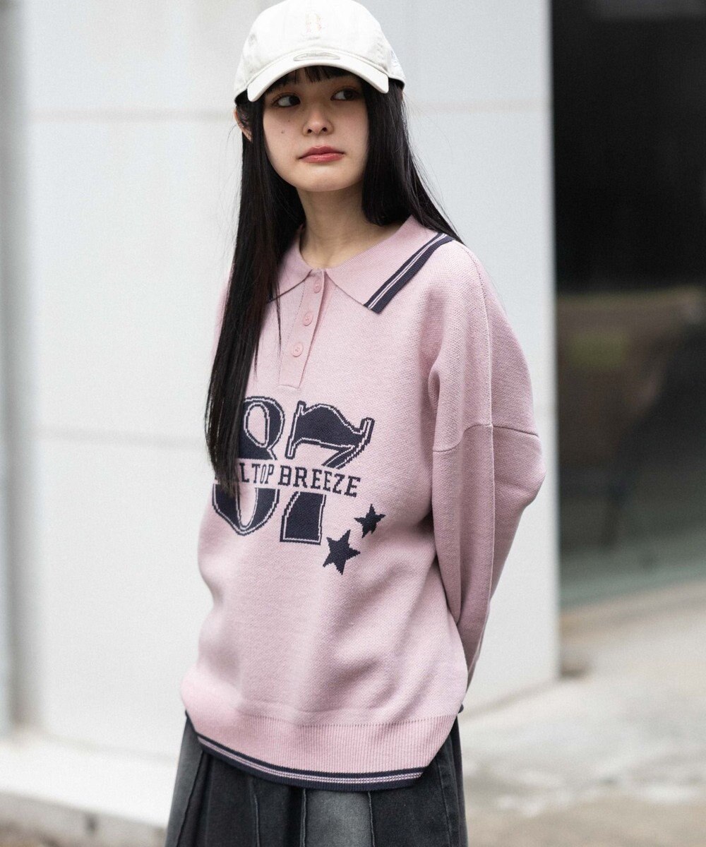 WEGO ポロニットプルオーバー 