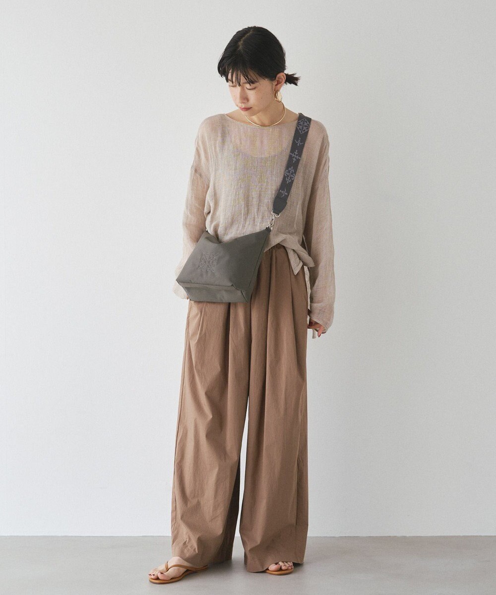 russet ＜320g/撥水性あり＞コーデュラナイロン2wayシンプルショルダーバッグ(CE-1536) 