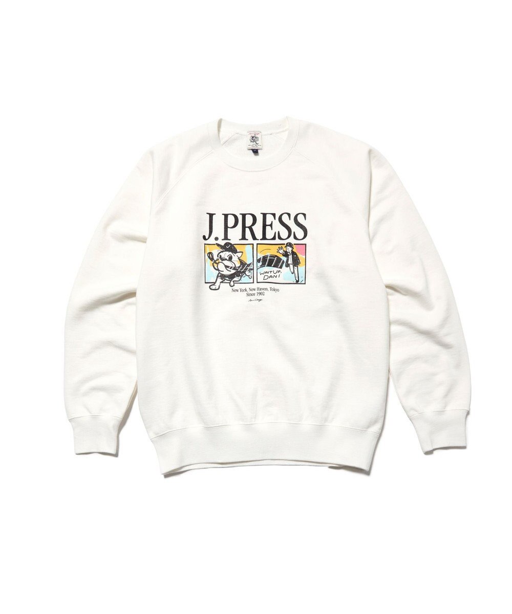 J.PRESS MEN 【AaronChang】【UNISEX】グラフィック スウェットシャツ 