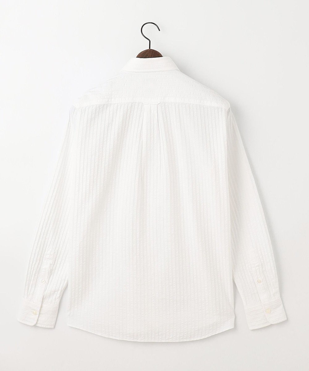 JOSEPH ABBOUD 【イージーケア】オーガニックコットンプリッセ シャツ 