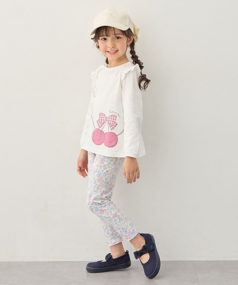 ANY KIDS 【WEB限定】7days プリント 長袖Tシャツ 