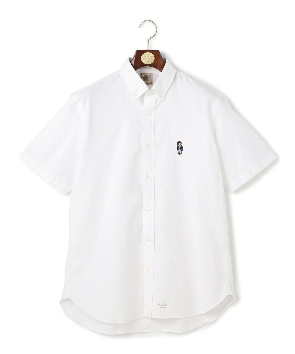 J.PRESS MEN 新デザイン【BULLDOG BOY】オックスフォード 半袖シャツ / B.D. 