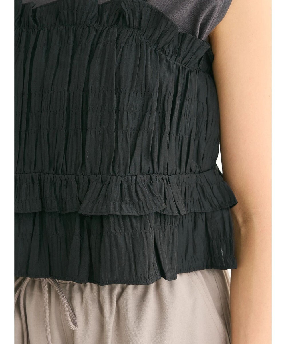 Green Parks シャーリングキャミビスチェ 