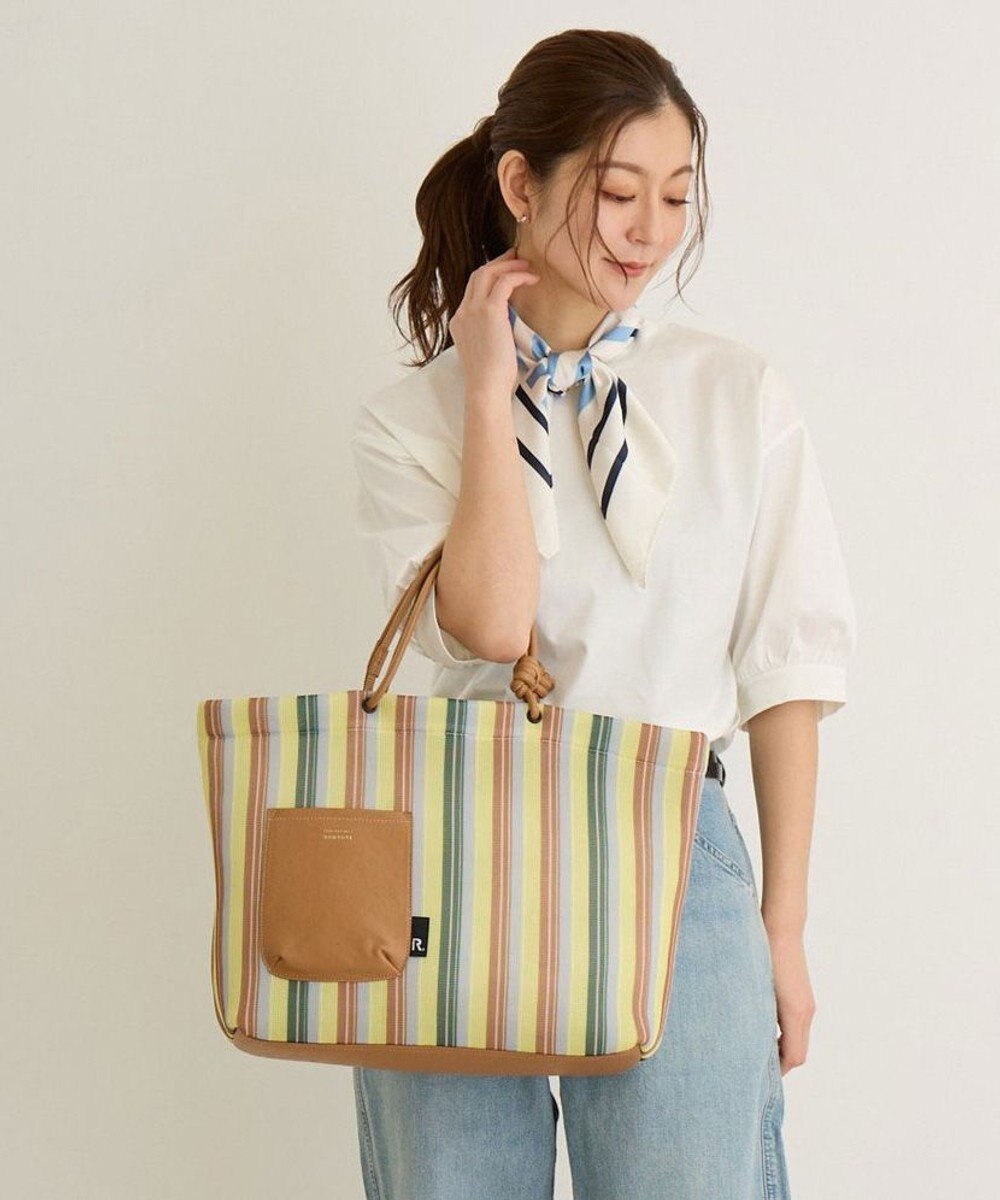 ROOTOTE 1165【手洗い可能】SC.ミディアム.ウエッファ.ストライプ-A 