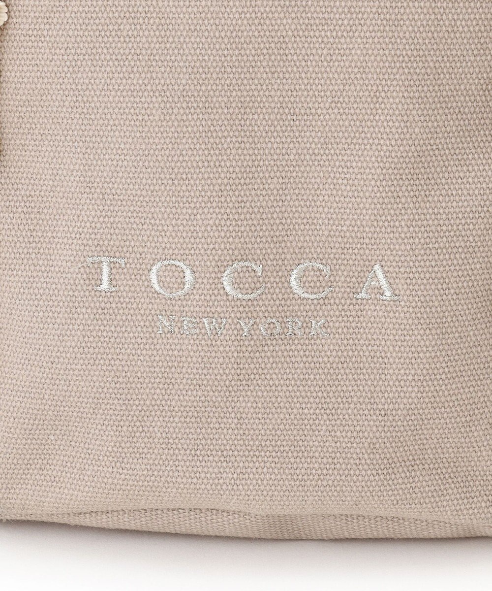 TOCCA 【八木アリサさん着用】TRILL TRIM CANVASTOTE キャンバストートバッグ 