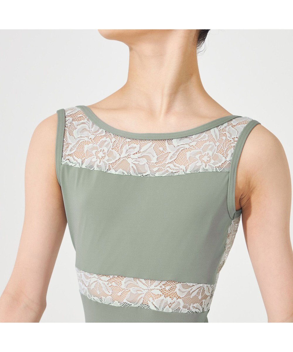 Chacott 【MAY NAGAHISA】ジュニア ノースリーブレオタード 