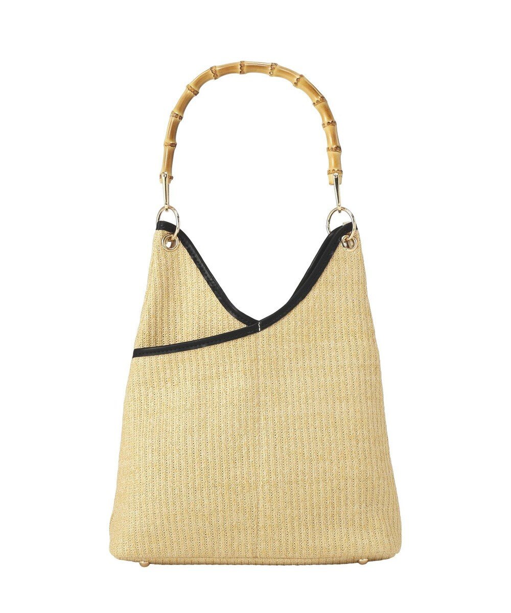 YECCA VECCA 【A4対応】チャーム付き2wayショルダーバッグ 