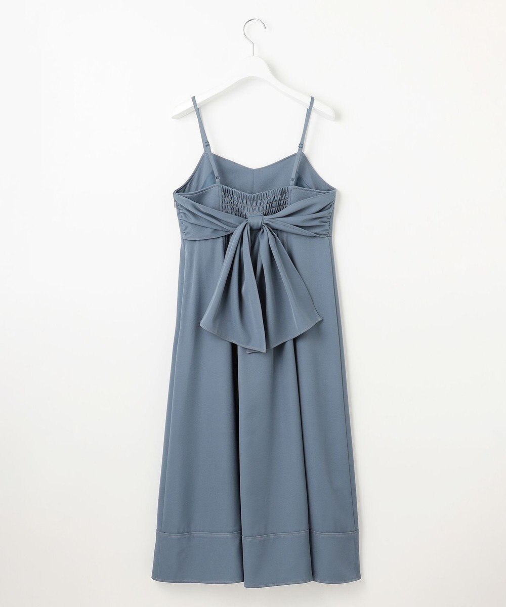 Feroux 【新色追加・洗える】バックリボン キャミワンピース 