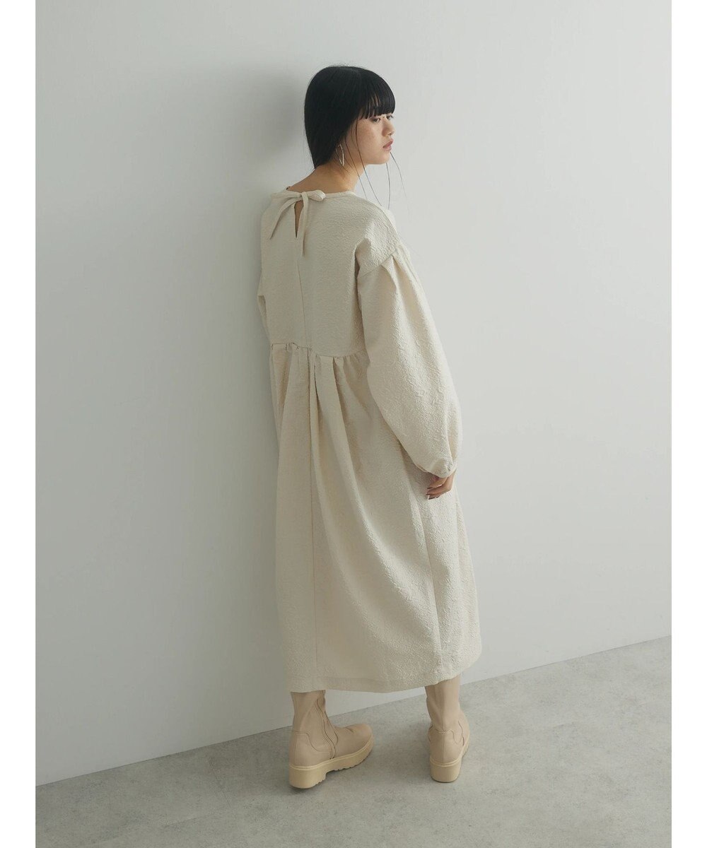 Green Parks armonia. エンボスタックコクーンワンピース 