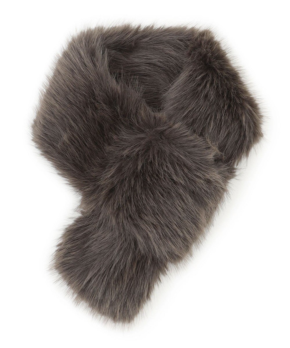 TOCCA 【百田夏菜子さん着用】【ブローチ取り外し可】BIJOUX RIBBON FURTIPPET ティペット 