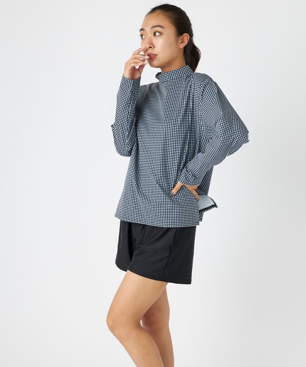 OP／FILA 【ocean pacific】モックネックラッシュガード付き 水着5点セット 